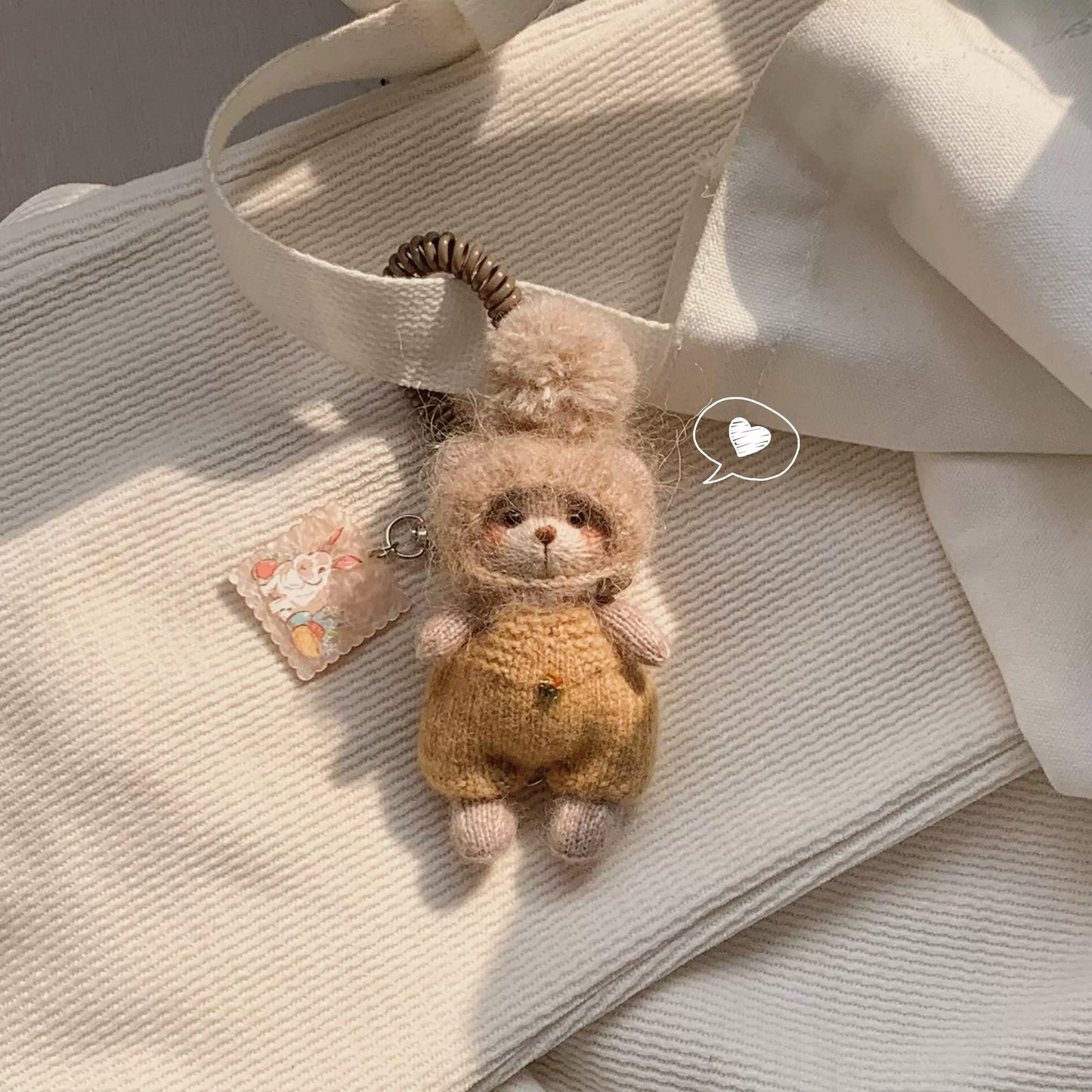 DIY Yarn Teddy Bear Knitting Kit with Video Tutorial | Beginner-Friendly Handmade Craft Kit