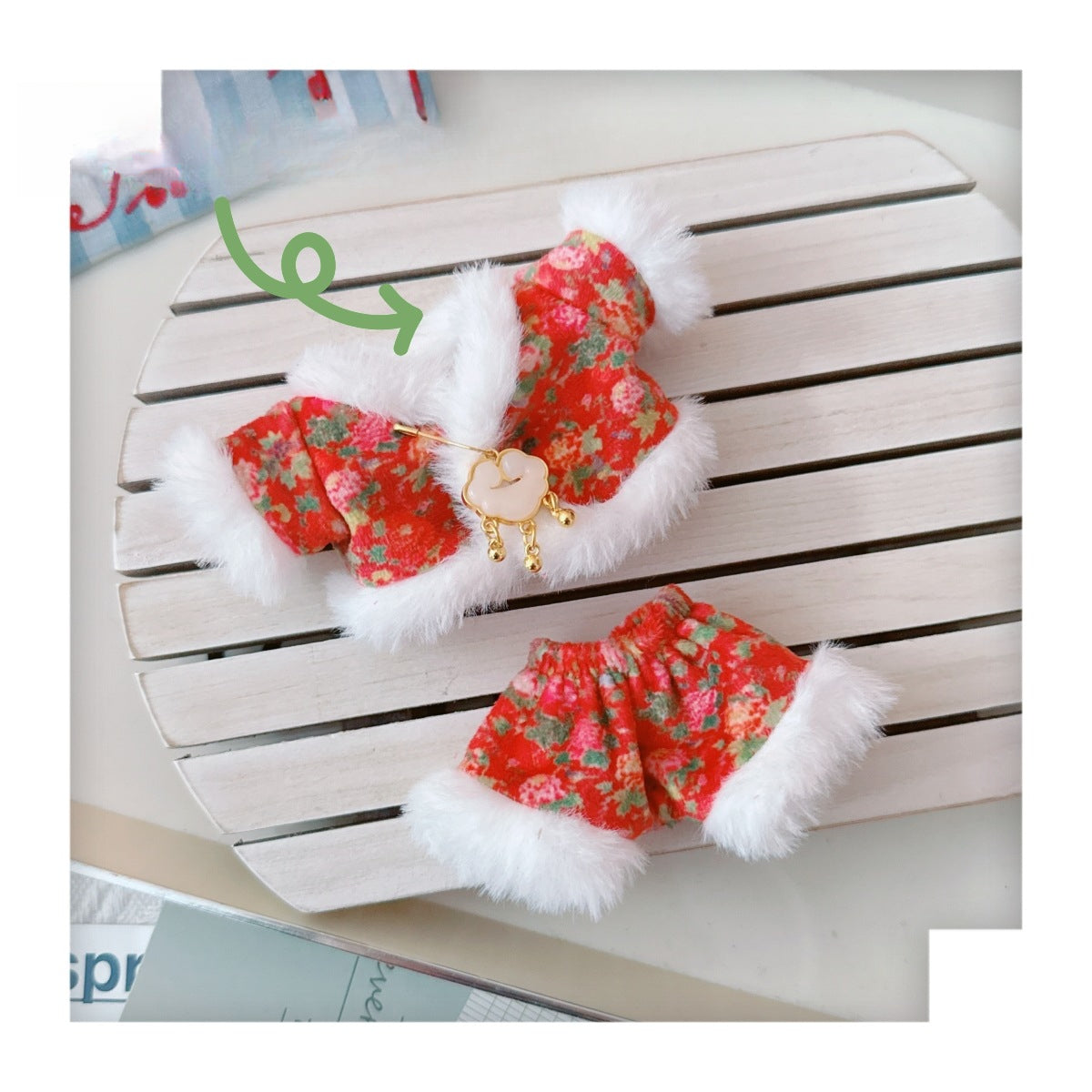 LBB Matching outfits Chinese festive-style suit