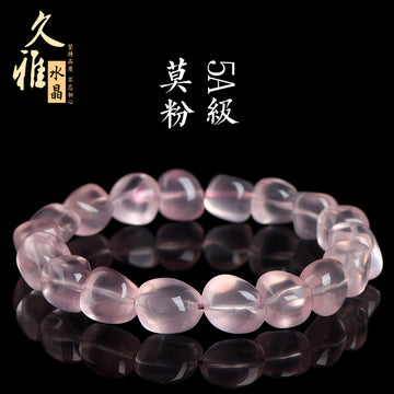 5A grade pink crystal bracelet