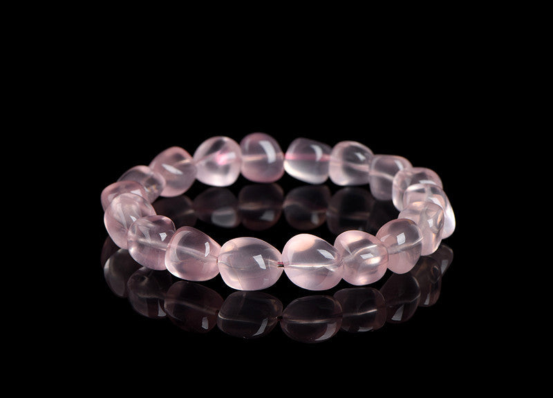 5A grade pink crystal bracelet