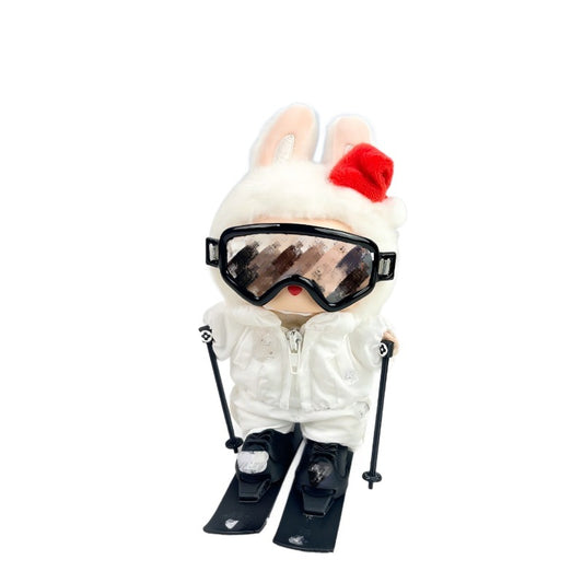 LBB Rubberized doll clothes replacement accessories luxury ski outfit set
