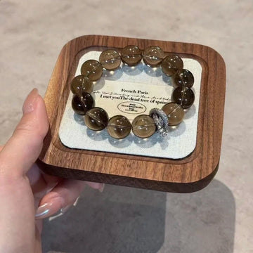 Smoky Quartz Elegance Bracelet