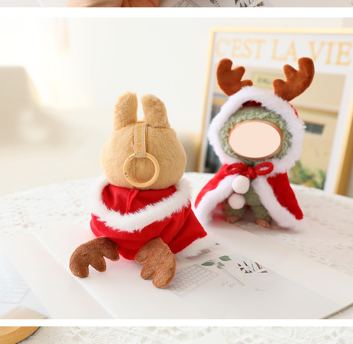 LBB Hooded deer-shaped cape hat