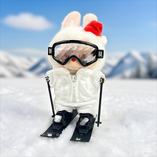 LBB Rubberized doll clothes replacement accessories luxury ski outfit set